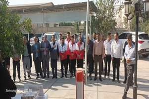 برگزاری مانور پویش واکنش در شرایط اضطراری در مجتمع آموزش عالی سلامت ممسنی